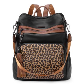 Backpack Purse for Women Leather Fashion Travel Designer Large Ladies Shoulder Bags