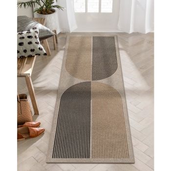 Modern Rainbow Easy Jute Rug