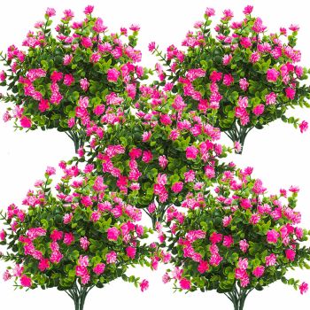 10 Bundles Artificial Fake Flowers