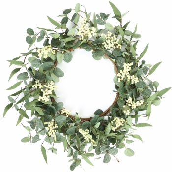 20'' Eucalyptus Wreath for Front Door