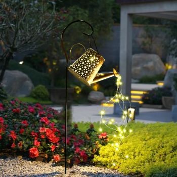 Solar Watering Can,Watering Can Solar Lights Outdoor Garden Decorative,Watering Can Lights Solar Powered,Solar Watering Can