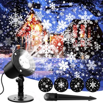 Christmas Snowflake Projector Lights