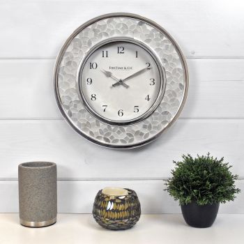Arabesque Mosaic Wall Clock