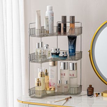 3-Tier Corner Bathroom Counter Organizer