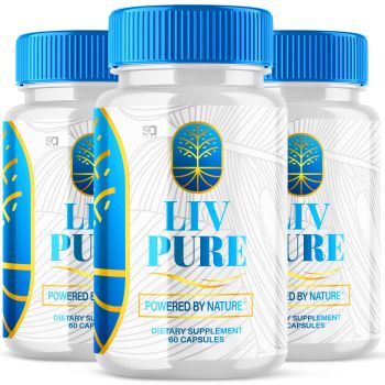 (3 Pack) Liv Pure Capsules Liver Detox Weight Loss Pills