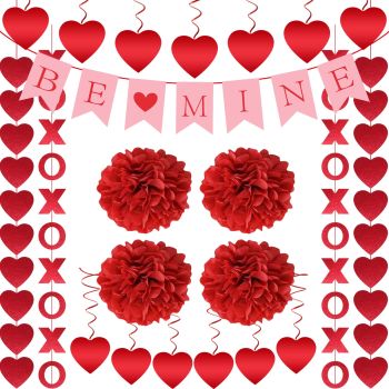 Valentines Day Decorations Set