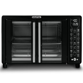 Toaster Oven Air Fryer Combo 17 cooking presets 1700W french door digital air fryer oven 24L capacity accessories