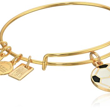 Women's Team USA Soccer Bangle Gold-Tone One Size