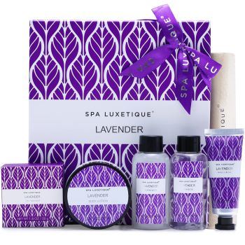 Spa Luxetique Lavender Spa Set