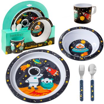 5 Pc Mealtime Feeding Set for Kids and Toddlers