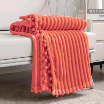 Fleece Blanket Throw Size