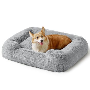 Dog Bed for Large Medium Dogs,Rectangle Orthopedic Waterproof Dog Beds