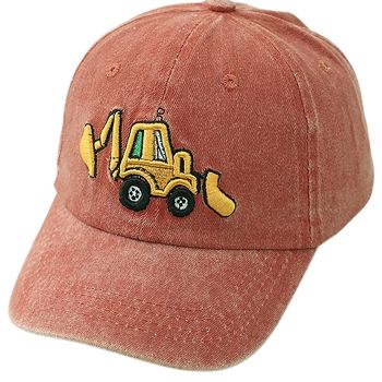 Excavator Toddler Baseball Hat