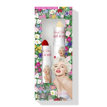 Marilyn Monroe Collection Icon Lipstick and Balm Set
