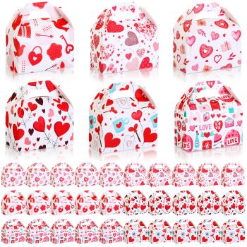 36 Pieces Valentine Bakery Treat Boxes