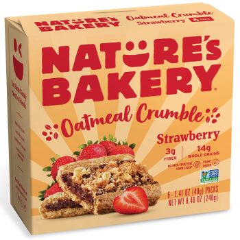 Oatmeal Crumble Strawberry Bars
