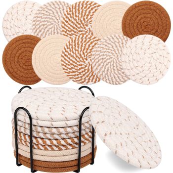 10 Pcs Drink Coasters