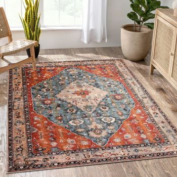 Boho Tribal Area Rug