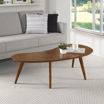 Mid Century Modern Coffee Table, Castanho