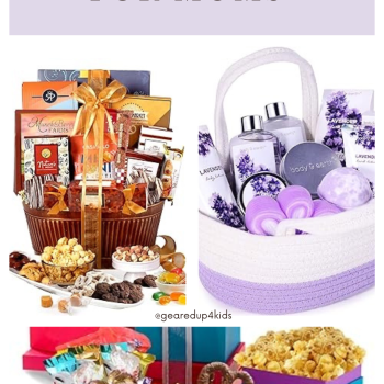 Gift baskets for moms