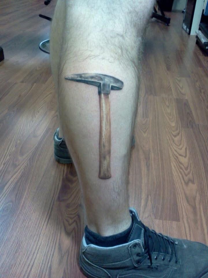 Pickaxe Tattoo – Miscellaneous | The Raven’s Nest Emporium