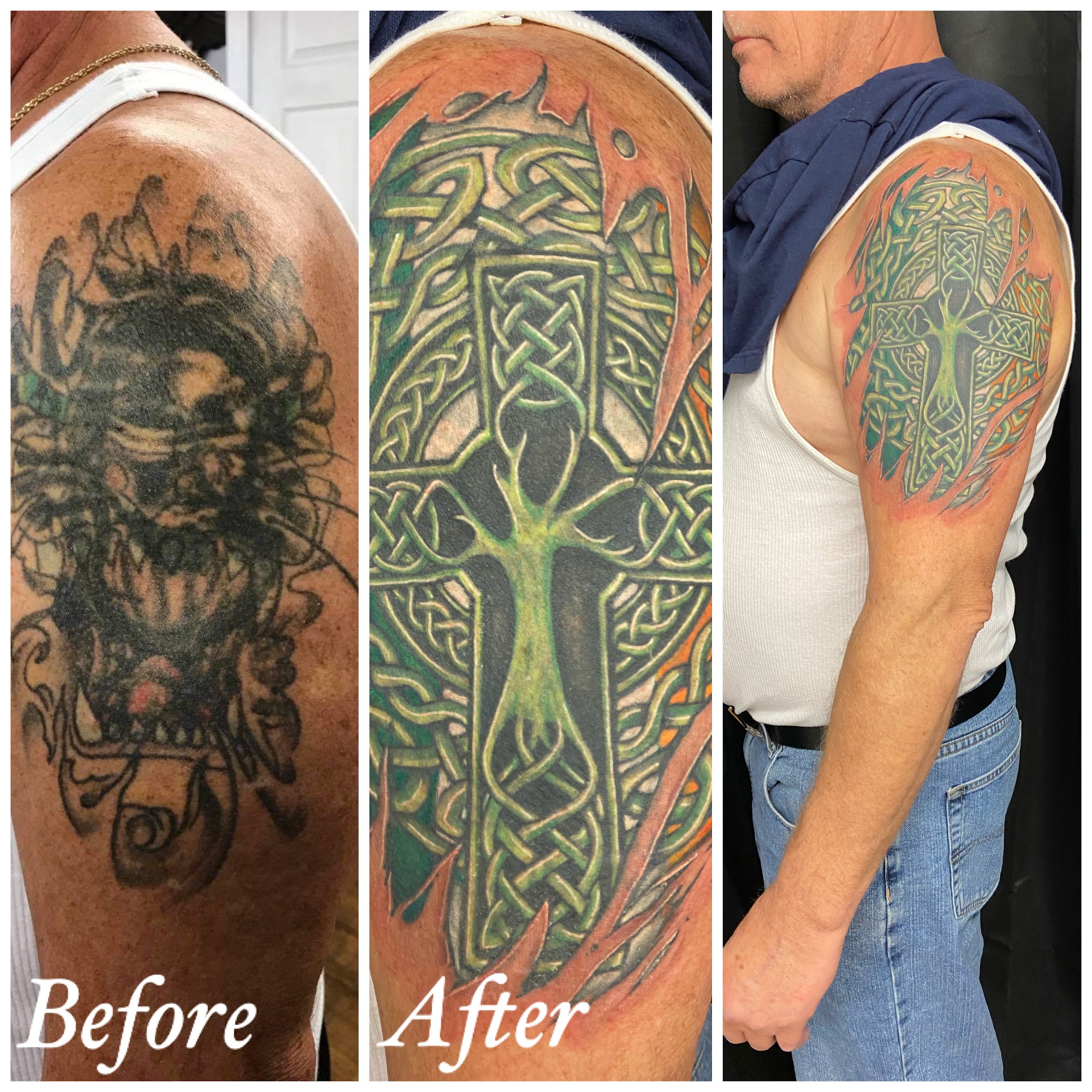 Celtic Knotwork Coverup