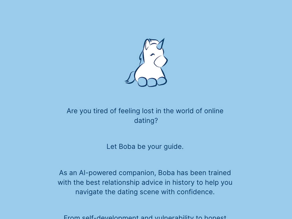 Screenshot of relationship advice, self-development, communication and finding love website