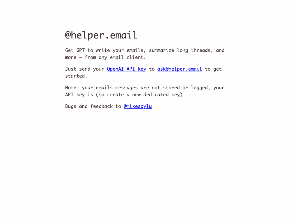 Preview image of Helper.Email