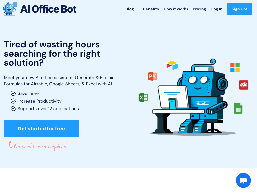 Screenshot of automating mundane tasks, staying organized and managing emails website