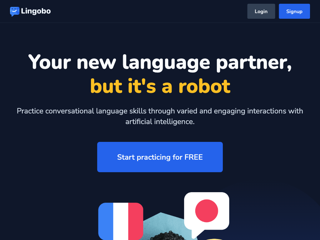 Screenshot of learning foreign languages faster website