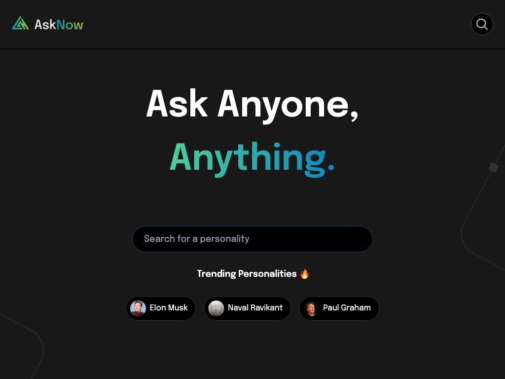 Screenshot of summarizing answers and providing references website