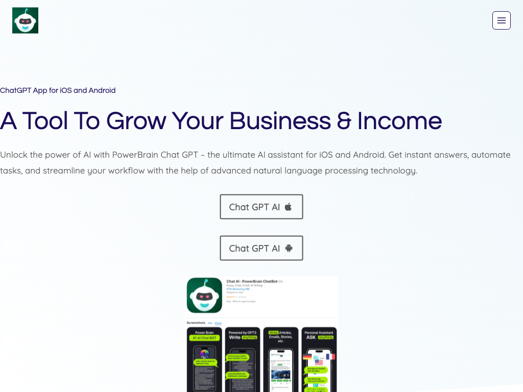 Screenshot of automating tasks, answering questions, scheduling tasks and more website