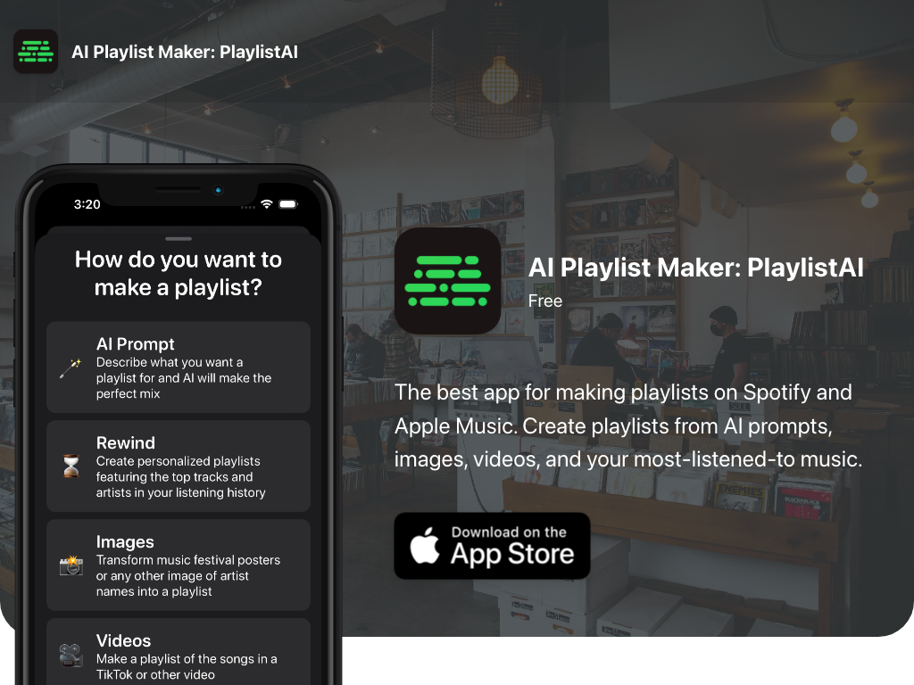 Preview image of PlaylistAI