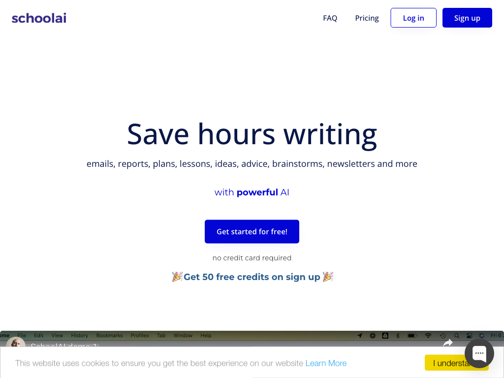 Screenshot of automated grading, assessment, feedback and teaching website