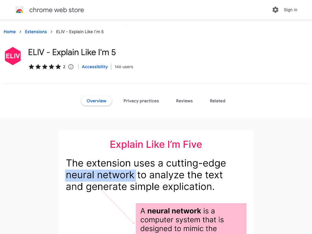 Screenshot of understanding complex text quickly website