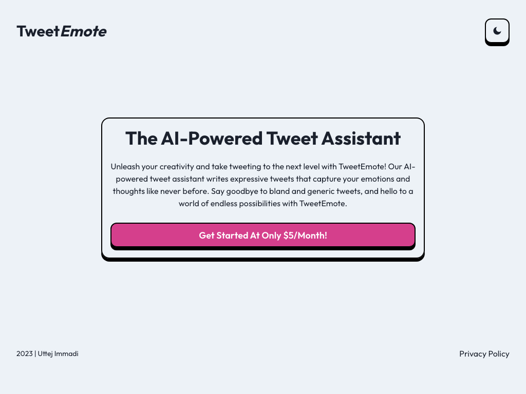 Preview image of TweetEmote