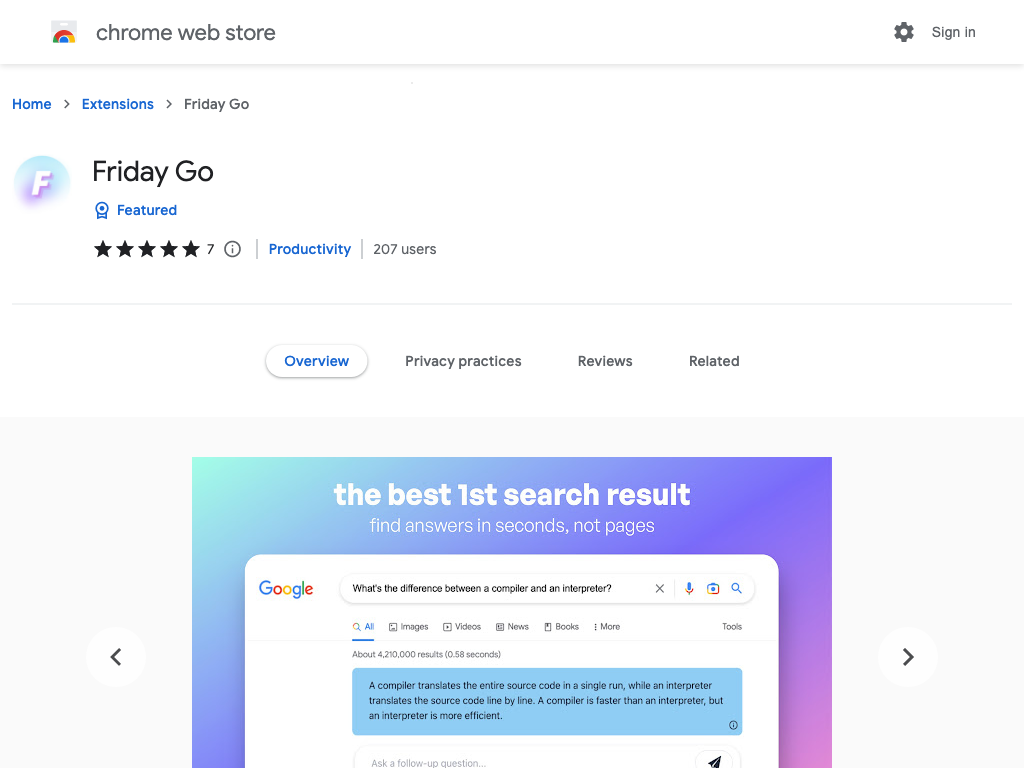 Screenshot of finding answers quickly and effectively website