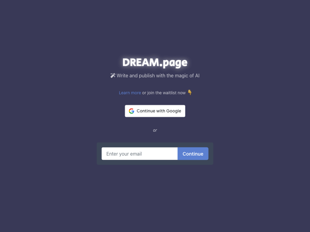 Preview image of DREAM.page