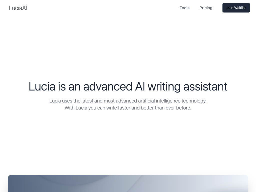 Preview image of LuciaAI