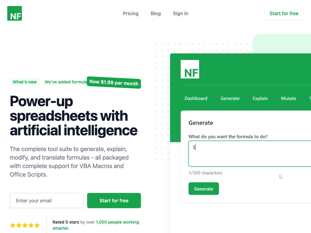 Preview image of Formula Generator - Neural Formula