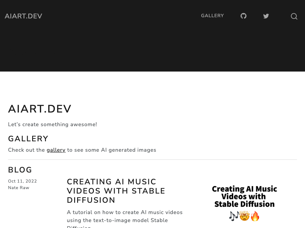 Aiart dev ai playtime