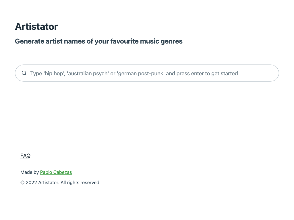 Preview image of Artistator