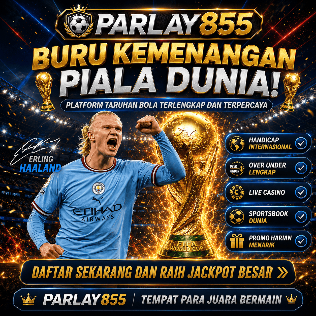 PARLAY855 >> Situs Resmi Piala Dunia 2026 & Mix Parlay Liga Top Eropa