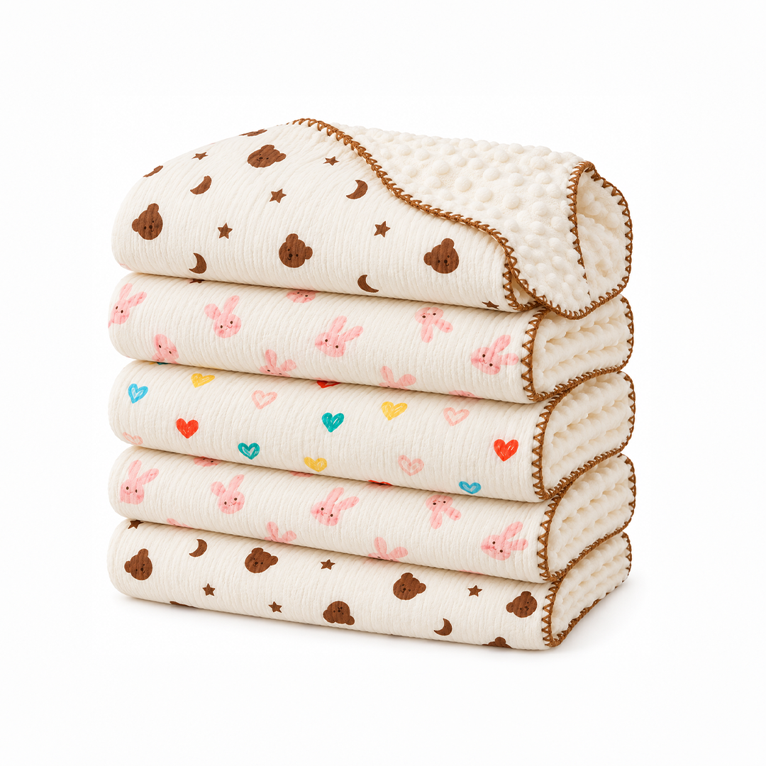 Cotton Double-Layer Baby Quilt | সুতি ডাবল লেয়ার বেবি কাঁথা