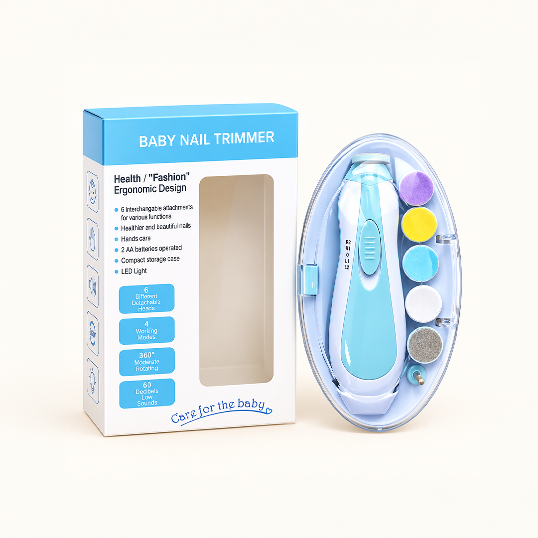 Baby Electric Nail Trimmer | নবজাতকের ইলেকট্রিক নেইল ট্রিমার