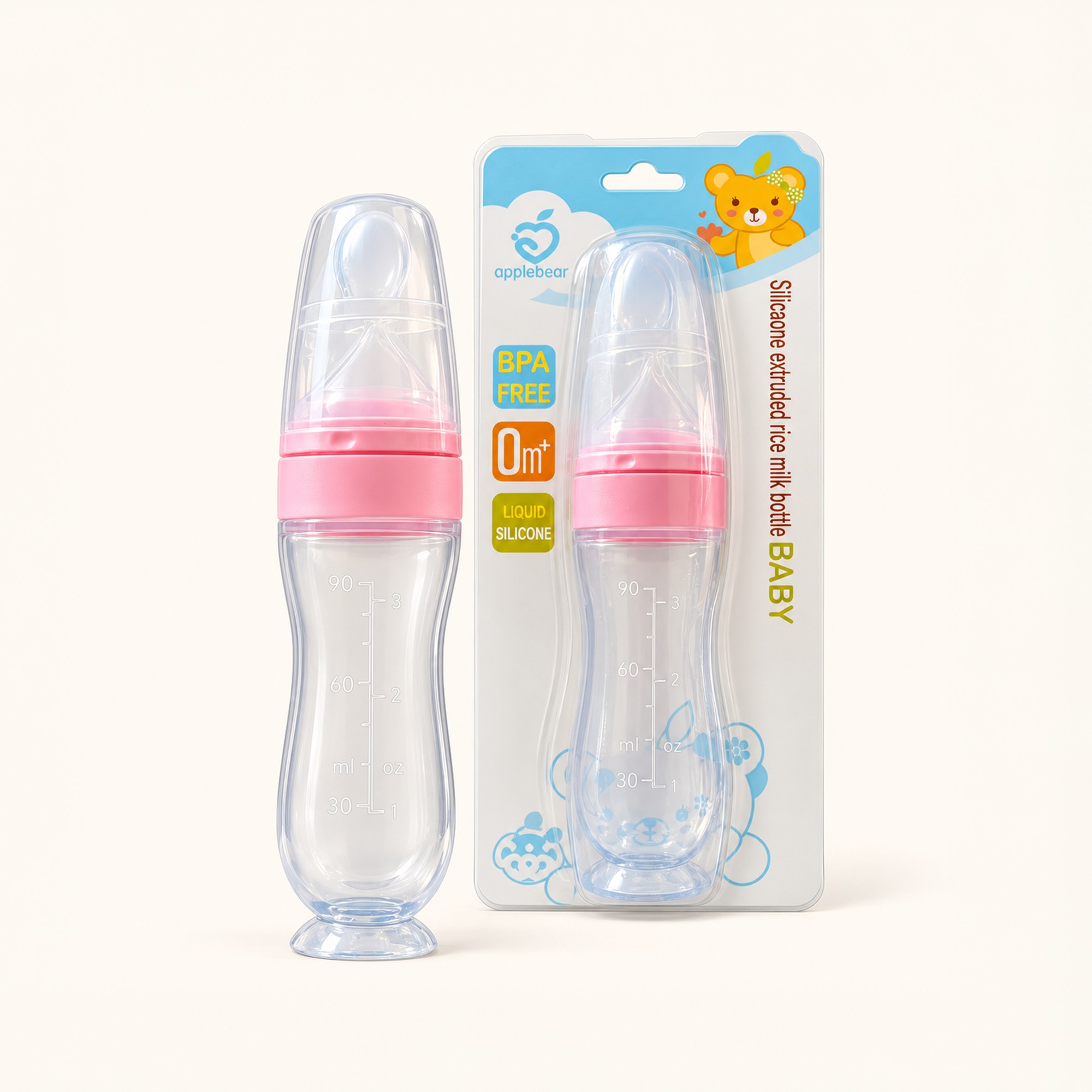 Full Silicone Baby Spoon Feeder (90ml) | শিশুর সিলিকন স্পুন ফিডার