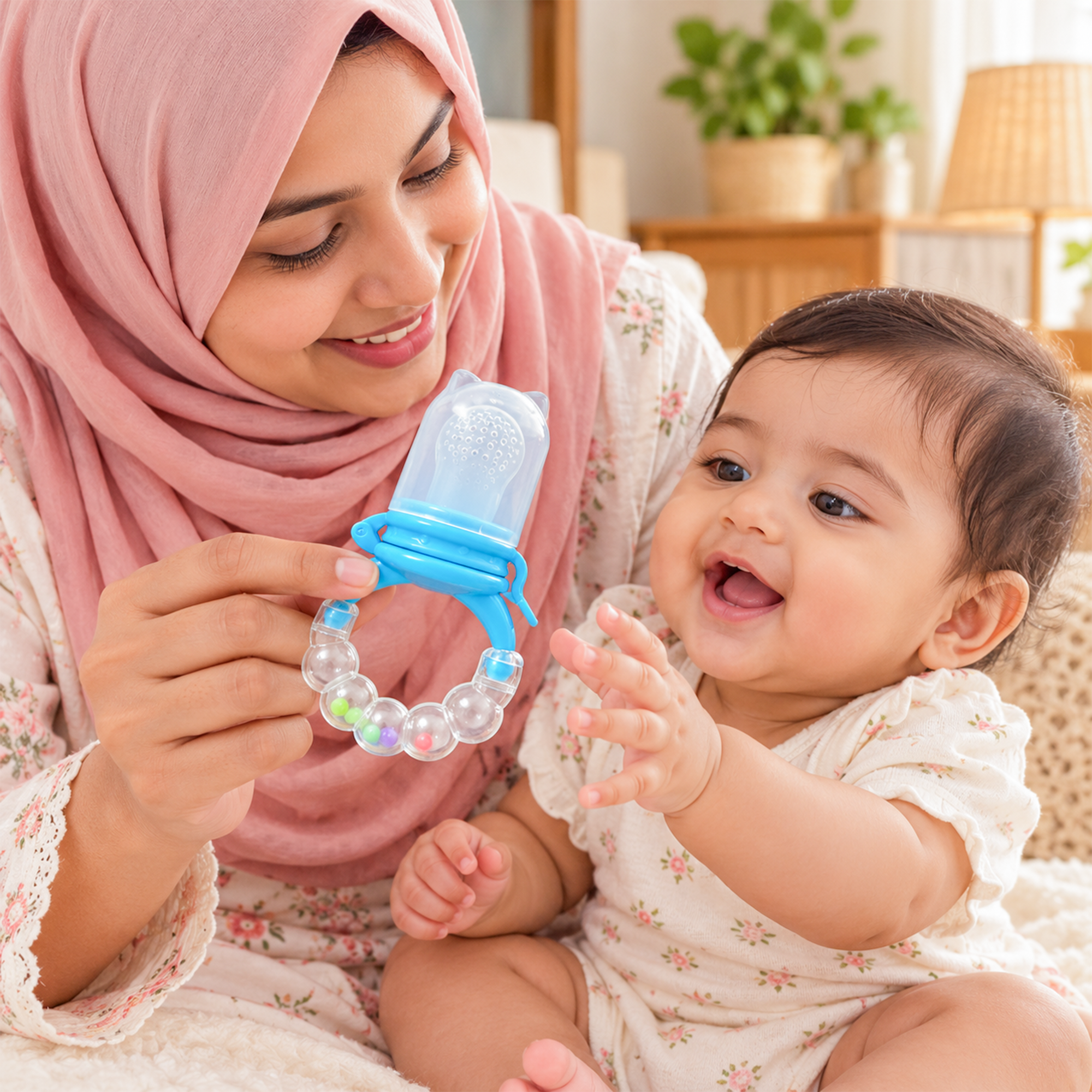 Baby Fruit Pacifier | শিশুর ফল খাওয়ানোর ফ্রুট ফিডার-এর বিকল্প ছবি