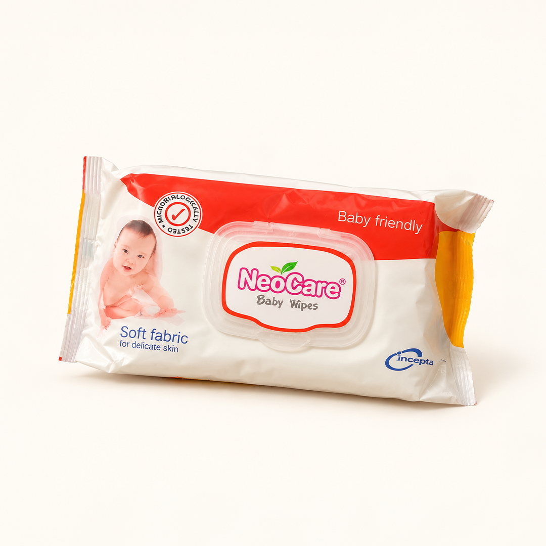 NeoCare Baby Wet Wipes (120 Pcs) | নবজাতকের কোমল ত্বকের ওয়েট ওয়াইপস