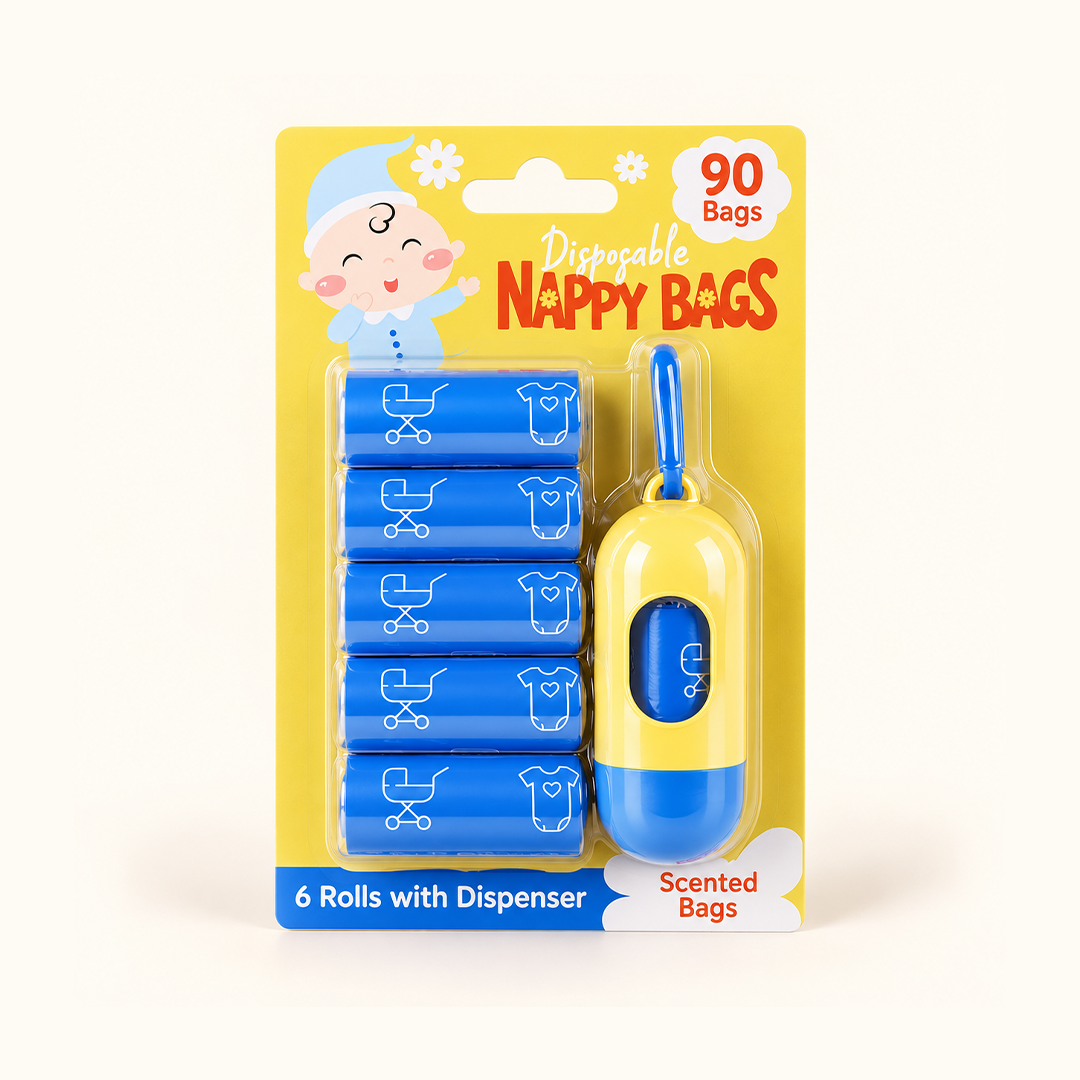 Scented Disposable Diaper Disposal Bags | ব্যবহৃত ডায়াপার ফেলার সুগন্ধযুক্ত ব্যাগ