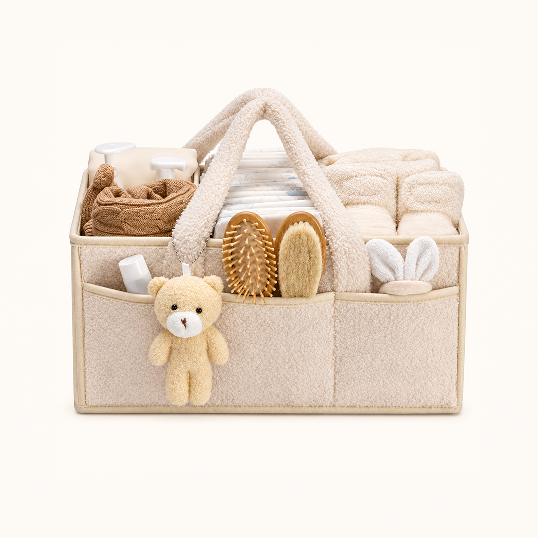 Maaniko Newborn Essentials Caddy Combo | নবজাতকের ডায়াপার ও দৈনন্দিন যত্নের কম্বো